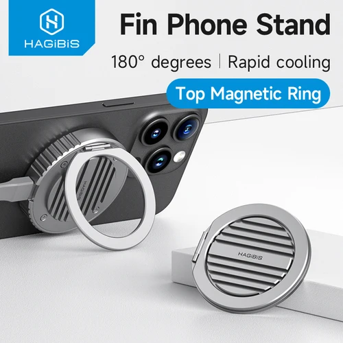 Hagibis disipador de calor cubierta de aletas de disipación de calor soporte de escritorio Magsafe doble cara magnético solo accesorios para MC100/MC100 Pro