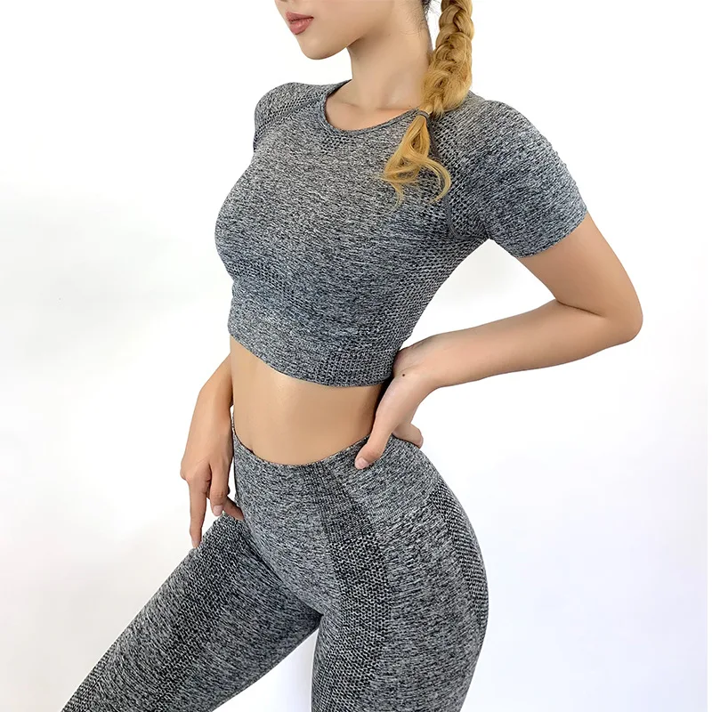 

Yoga GYM Leggings Seamless High Waist Tights Women Workout Dot Breathable Fitness Clothing Female Stretchy Training Pants