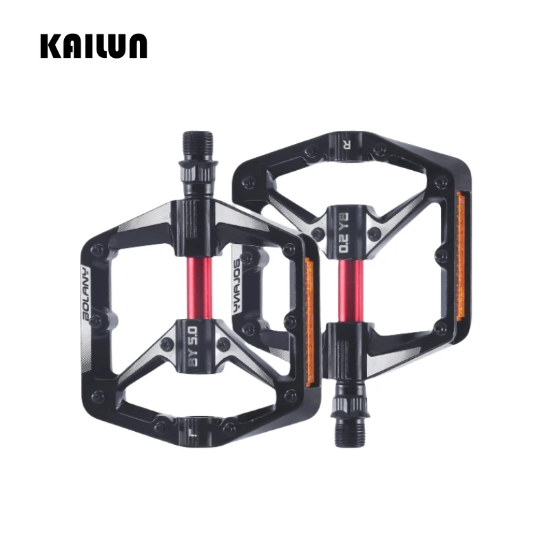 

Литой под давлением из алюминиевого сплава, двойной подшипник DU, стальная ось, педаль, расширенная поверхность, светоотражающие предупреждающие педали для горного дорожного велосипеда