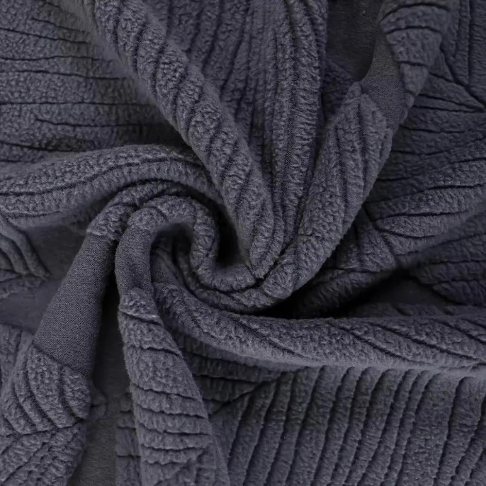 Elastic Rocking Chair Covers Soft Polar Fleece Chair Protector Cover Leaves Jacquard Lounge Chair Cover ForBalcony Relax Sofa