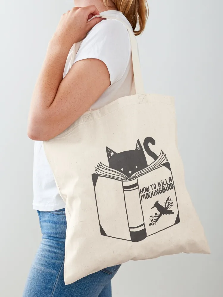 

To Kill a Mockingbird - Yellow Tote Bag tote bag custom Handbags women Cloth bags shopper bag women canvas