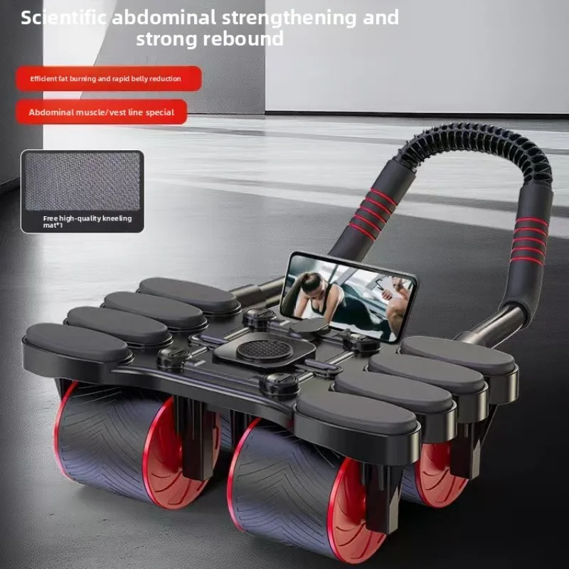 Automatic Automatic Rebound Abdominal Wheel for Men's Home Fitness, Abdominal Compression Wheel, Exercise Roller, Fitness Wheel,Ab Rollers - Aliexpress Deal