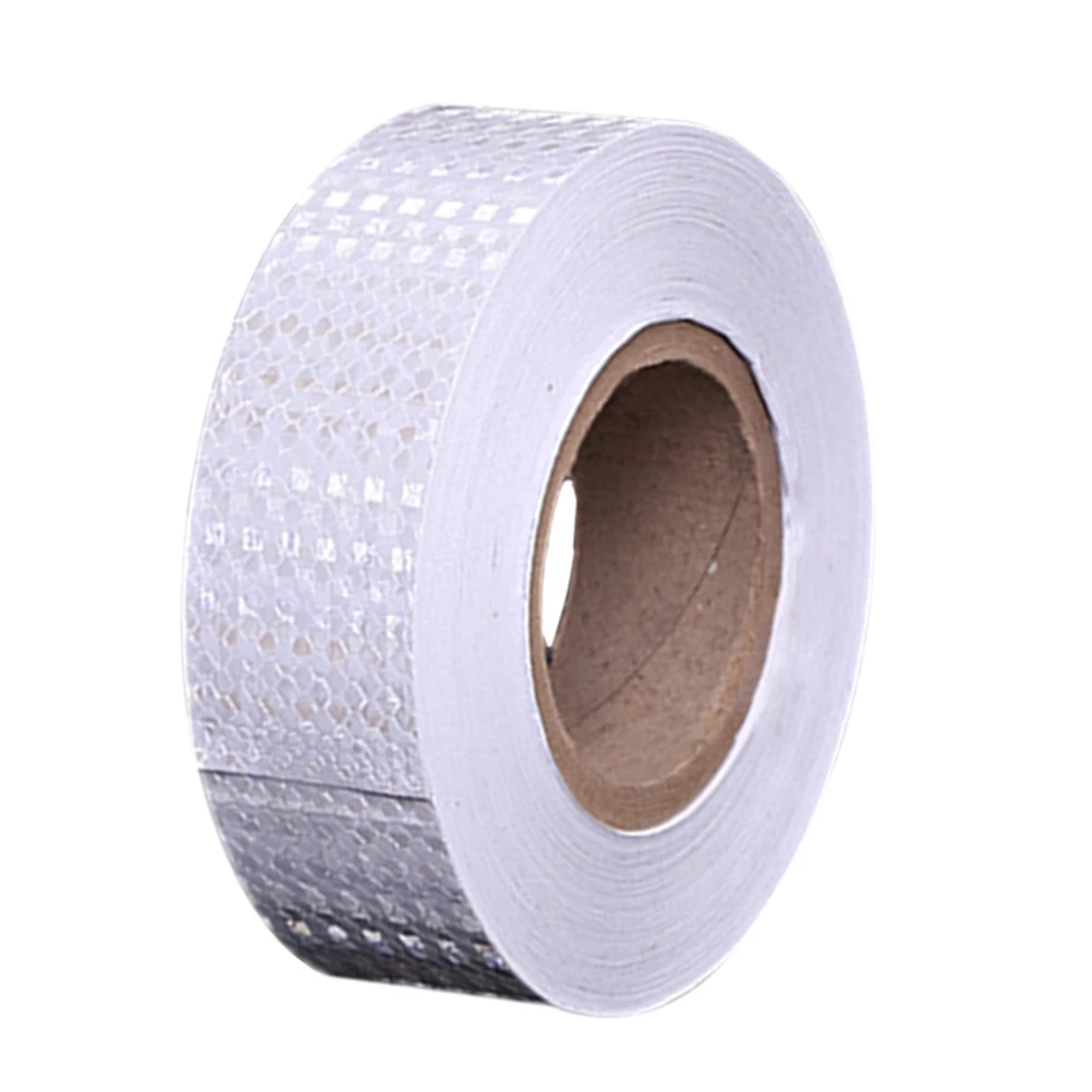 

Reflective Warning Safety Reflective Tape Night Fluorescent Tape Weatherproof Strong Adhesive Backing Hexagonal Honeycomb