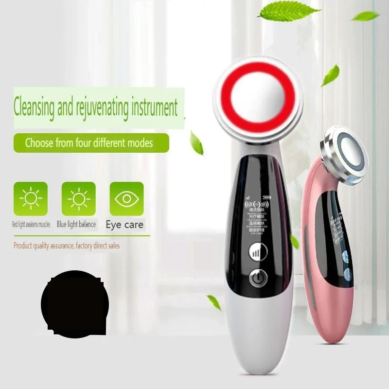 Multifunctional Electric Facial Beauty Device, Micro-current, Phototherapy Skin Care, Cleansing, Warming Lifting USB ML-086