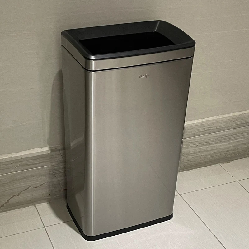 

Stainless steel trash can 50L large capacity 40L