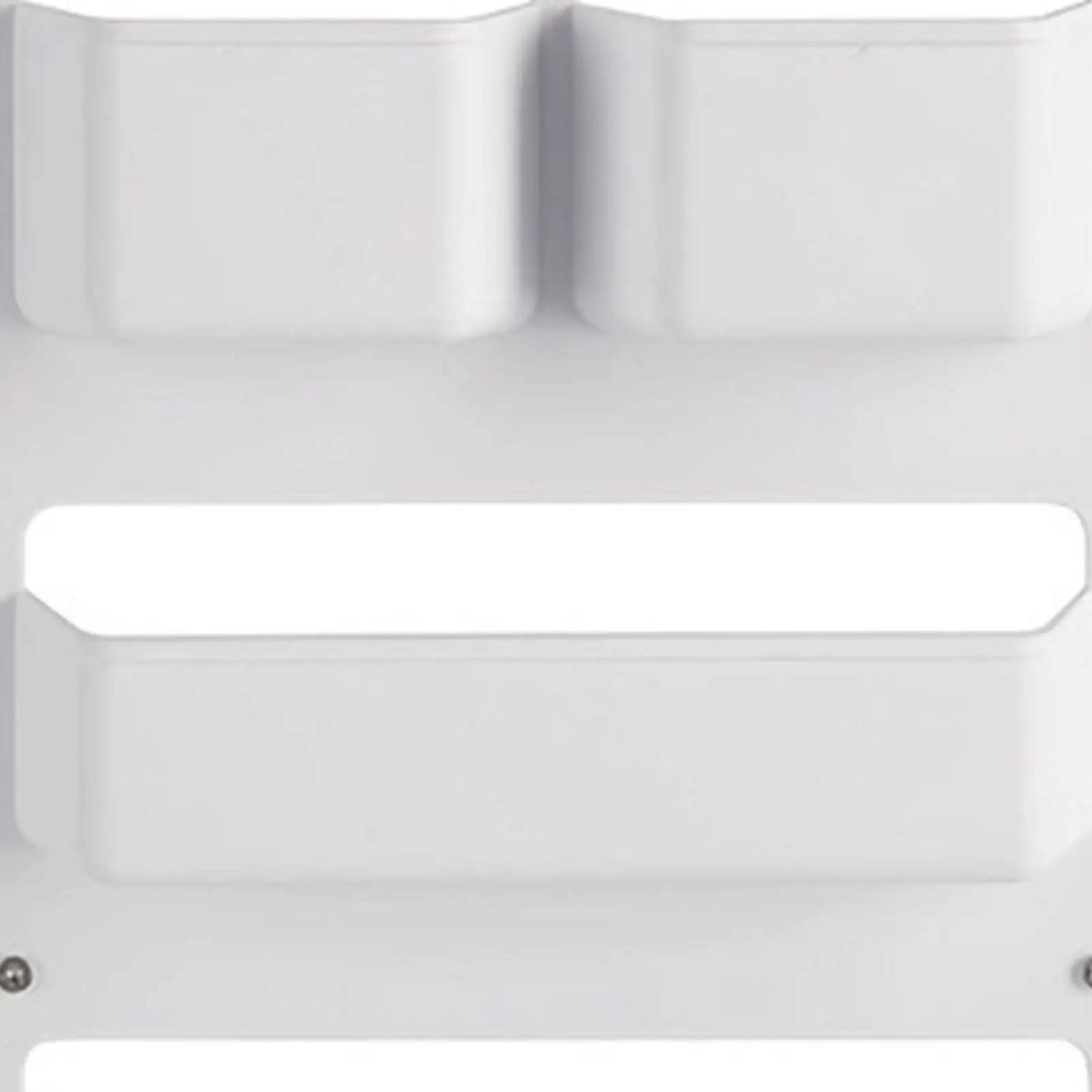 

RV Storage Door Space Saving Rack With Screws Door Organizer RV Storage Solutions For Boat Motorhome Trailer Toilet Cubicle