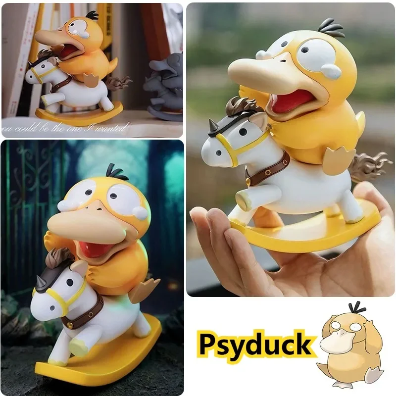 

Psyduck Toy Model Ornament Anime Funny Tabletop Decoration Creative Collection Figure Doll Desk Cartoon Decor Kids Gift Toys