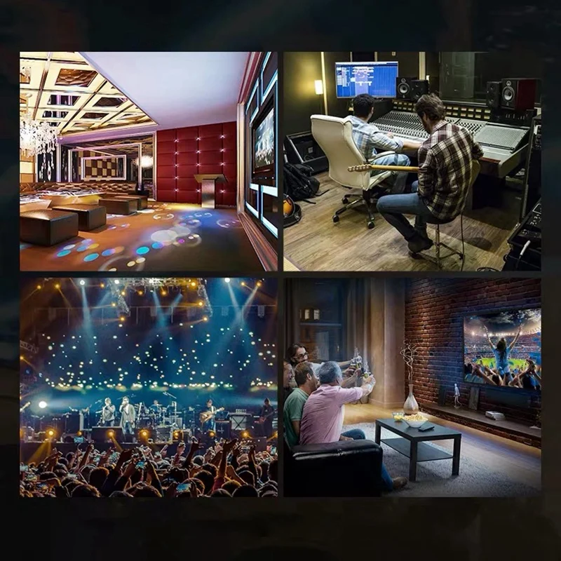 Câble audio pour centre commercial, répartiteur de haut-parleur d'amplificateur, 3.5mm à double, 6.35mm, m x câble, 2X6.5 Jack à 3.5 mâle, 1m, 3.28 Federation