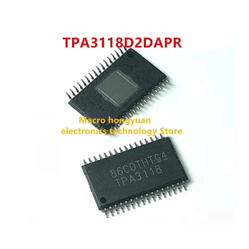 5 adet/grup yeni orijinal TPA3118 TPA3118D2DAPR HTSSOP32 30W Stereo amplifikatör çip