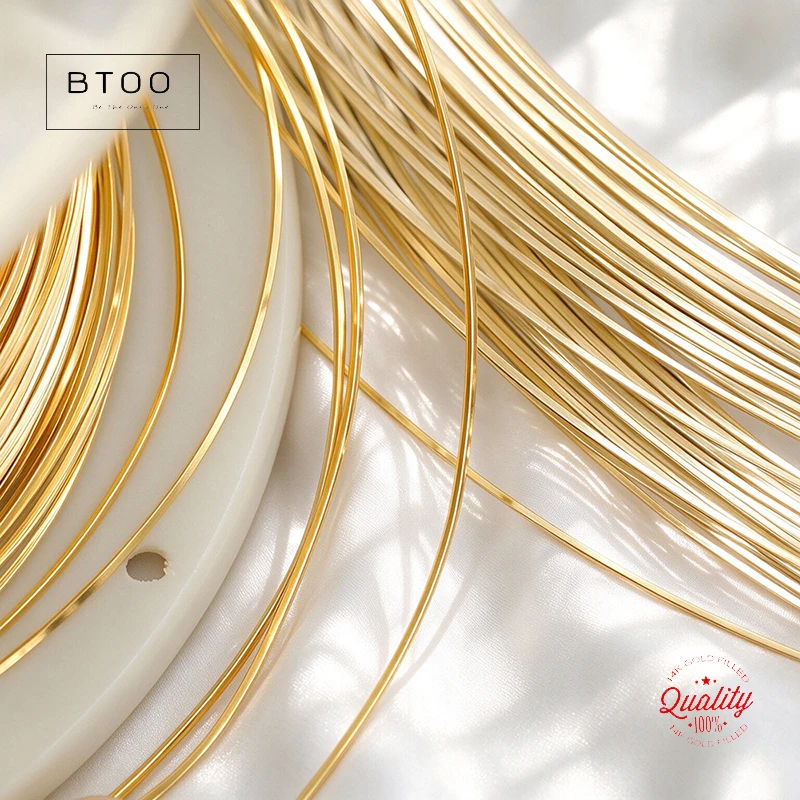 14K Gold Filled Square Wire, Jewelry Making, Various Gauges