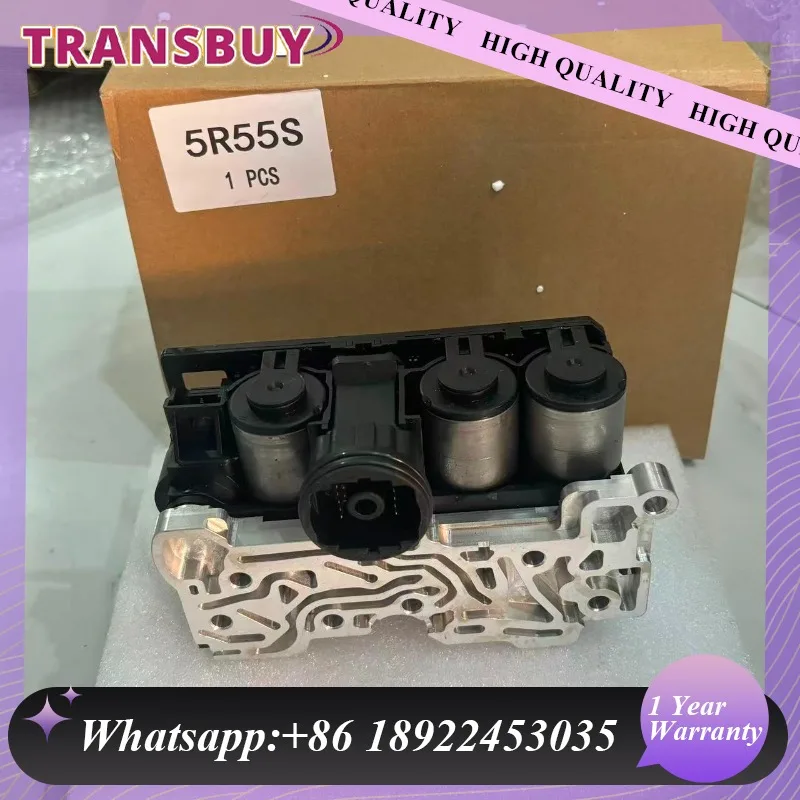 Refuibished 5R55S 5R55W Solenoid block pack 01-up 9L2Z7G391AA Fits For Ford Explorer Auto transmission Tested Automobiles Parts