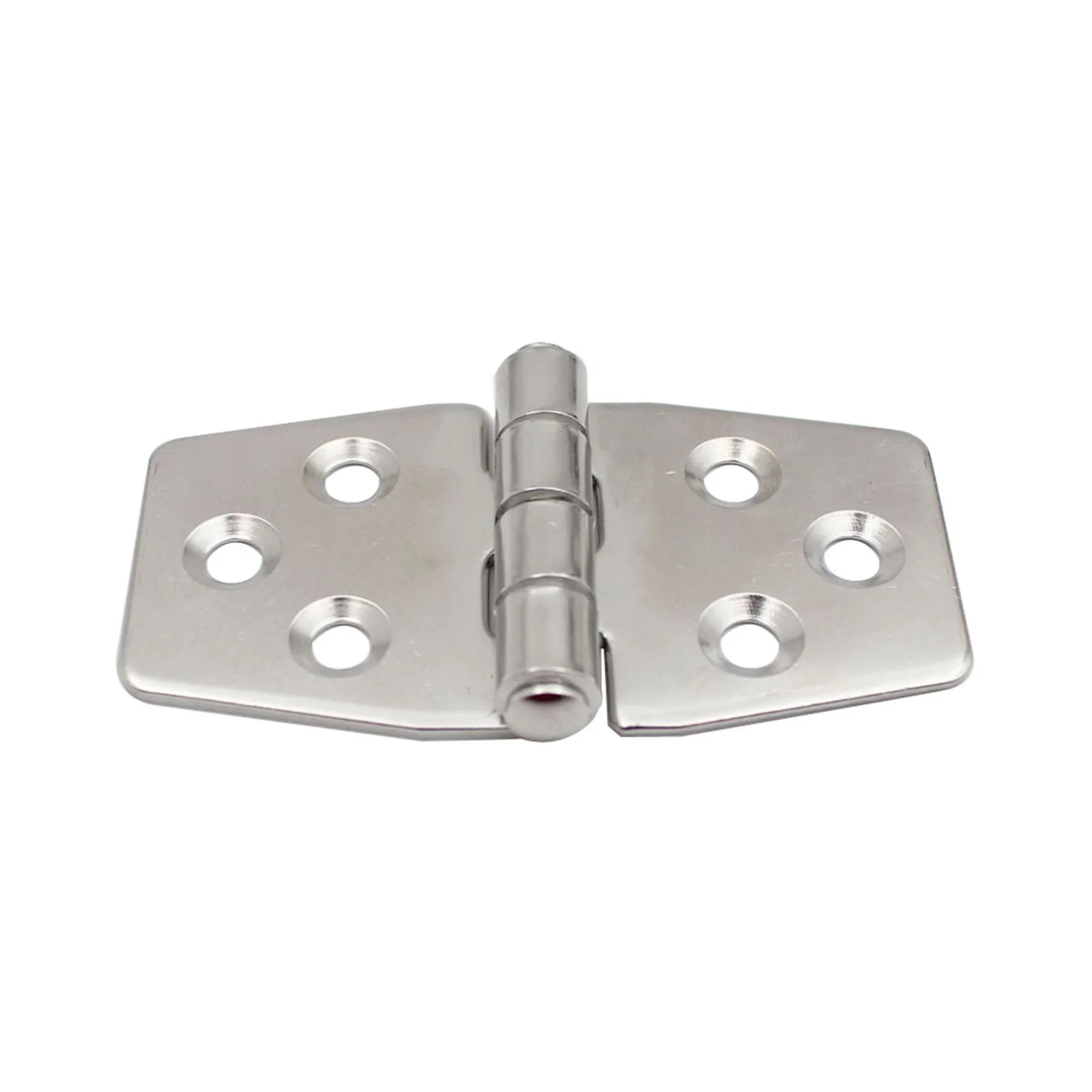 4 Stück Türscharniere 76x38mm Marine-Edelstahlscharniere für Boote 3' X 1,5' Fensterscharniere Scharniere Beschläge 6 Löcher MAIMEIMI – Detail 3