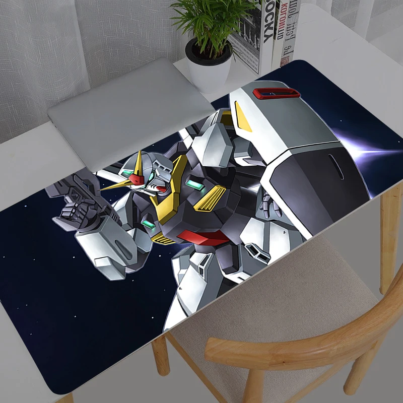

Anime Computer Mouse Pad Mobile Suit Gundam Gamer Mouse Pads Large Gaming Mousepad XXL Desk Mause Pad Keyboard Mouse Carpet