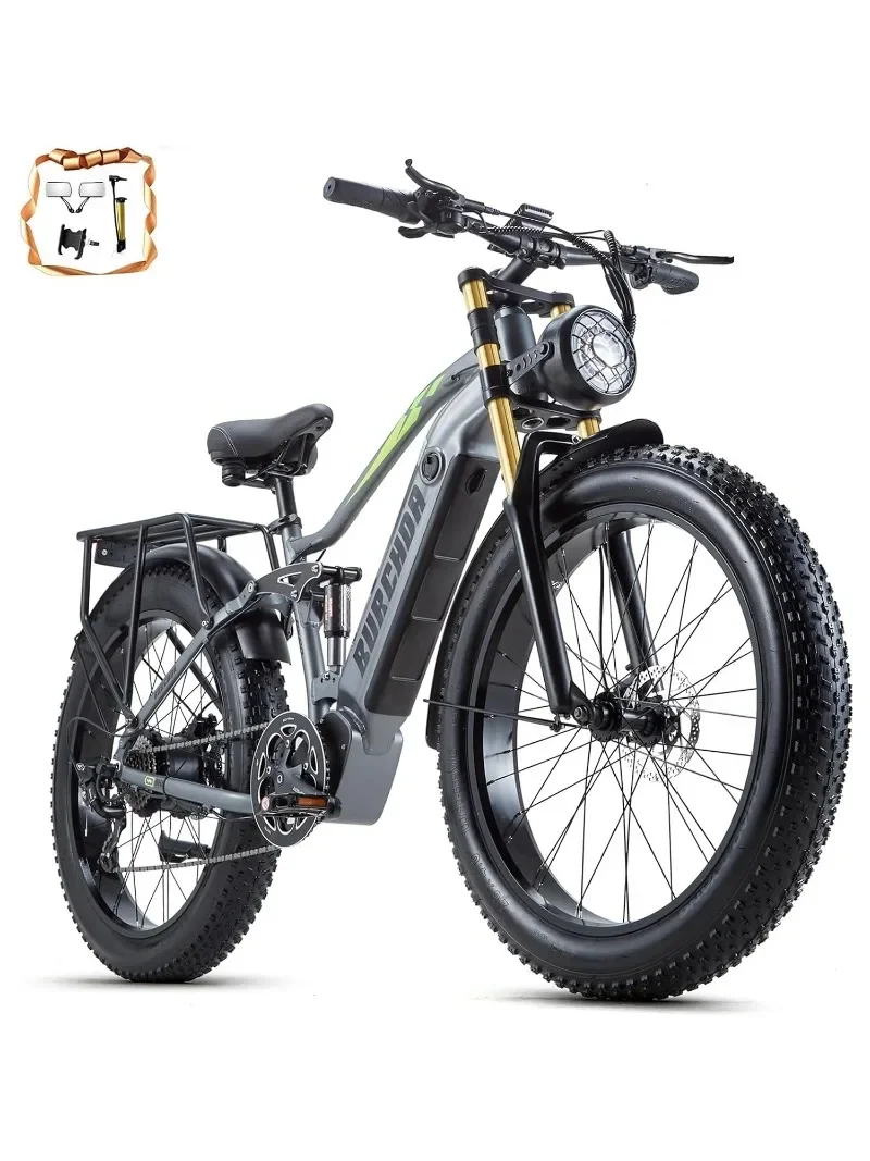 Electric Bike for Adult 1000W Ebike 48V 30AH Removable Battery 26