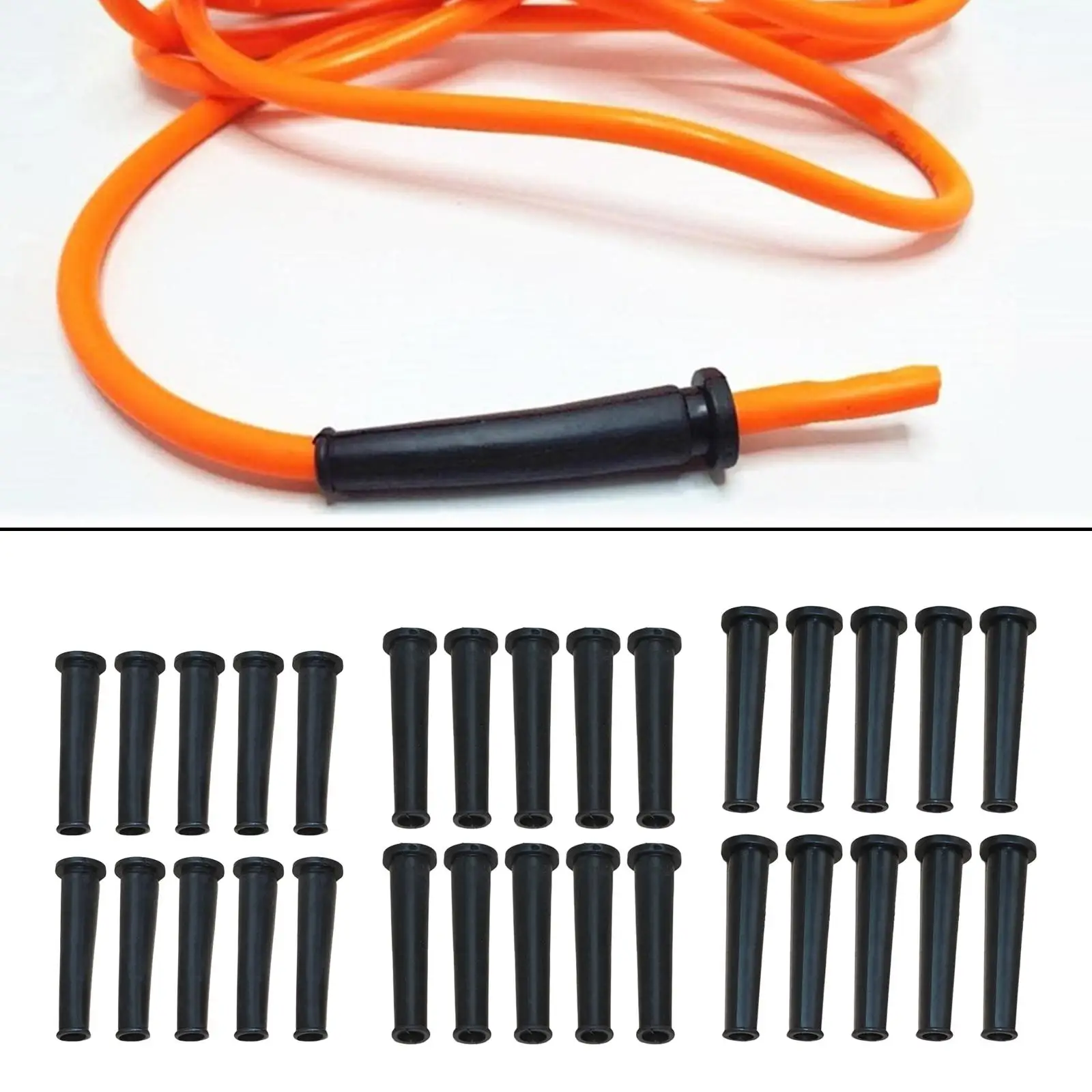 10Pcs Rubber Replacement Accessories for Electric Drill Cable Sleeve Hose Wire for Angle Grinder for Impact Drill Wire Protector