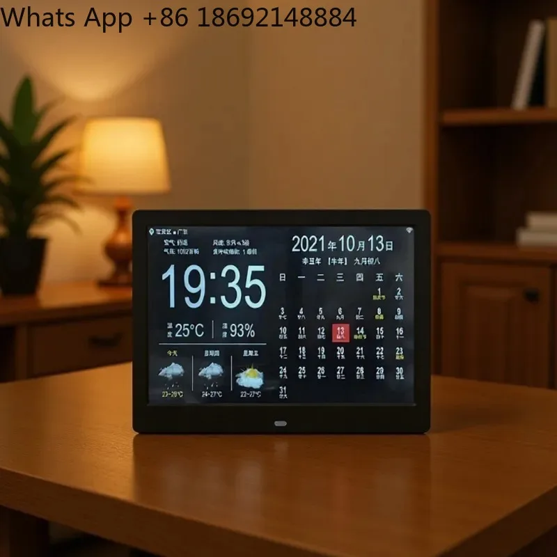 wifi-weather-forecast-10-inch-digital-perpetual-calendar-clock-for-indoor-and-outdoor-temperature-and-humidity-monitoring