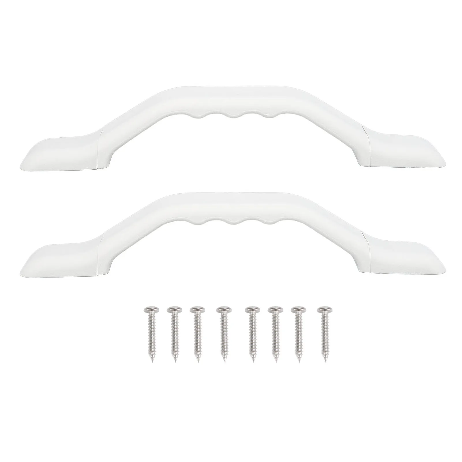 2pcs RV Door Grab Handle Nylon RV Entry Door Assist Handle for RV Step Travel Trailer Toilet 232mm