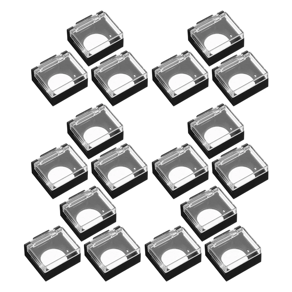 

20pcs Button Protector 16mm Hole Transparent Waterproof AntiTouch Cover For Switch Home Office Workshop Factory Guard Covers