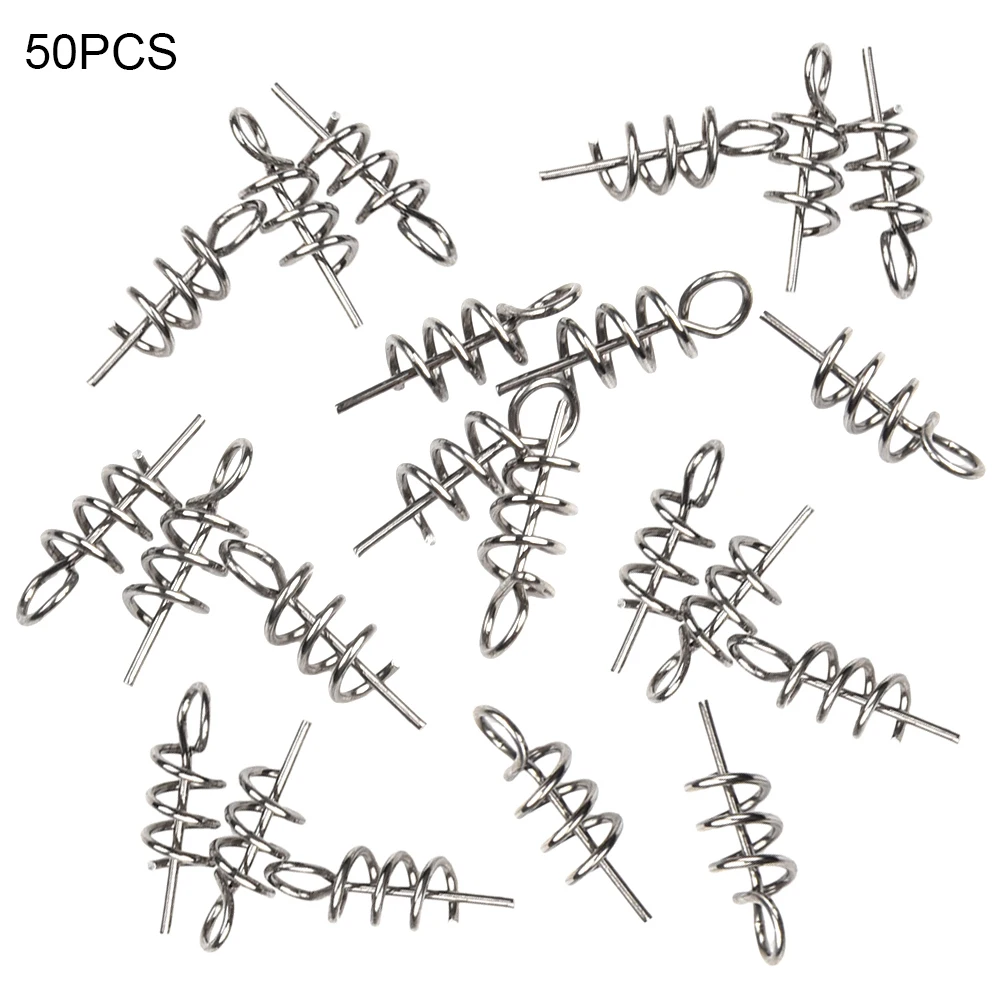 Замок-рыболовные-снасти-приманка-штифты-pogo-уличное-серебро-14-мм-50-шт-упак-кривошипный-крючок-приманка-мягкая-приманка-пружинный-стопорный-штифт