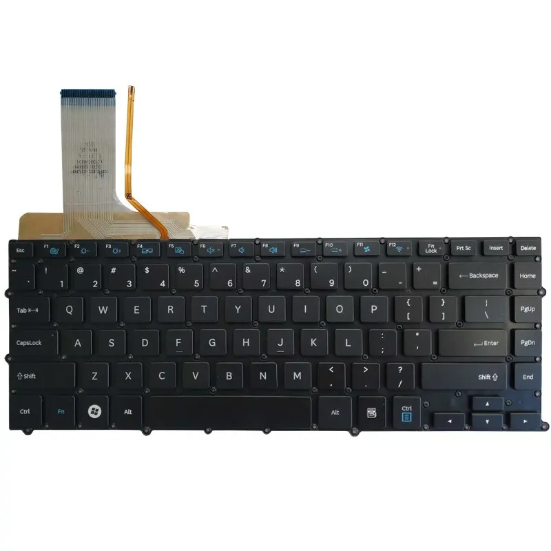 New US Keyboard For Samsung NP900X4 NP900X4B NP900X4C NP900X4D Laptop US Layout With Backlight