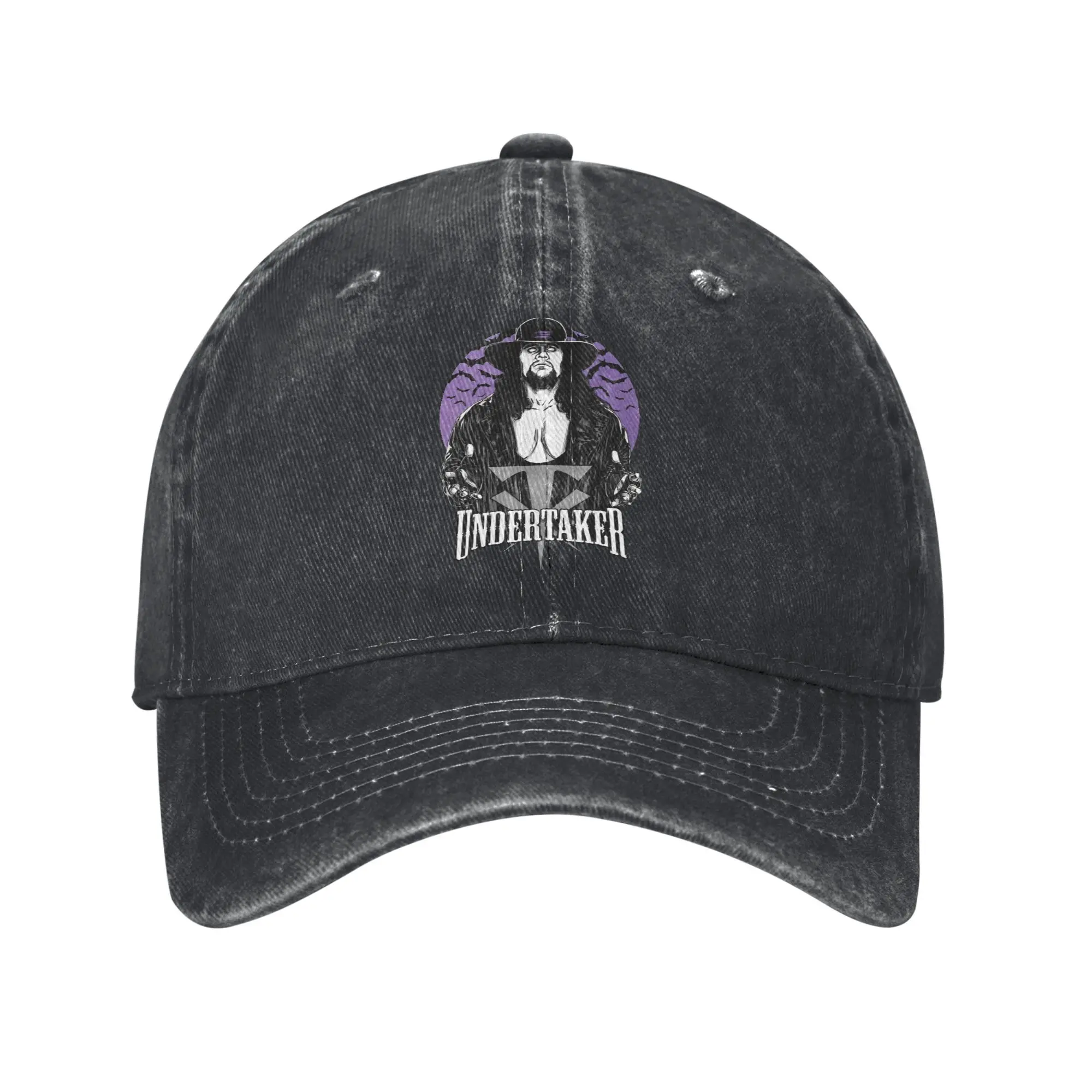 WrestleMania WWE The Undertaker Casual Baseball Cap Summer  Trucker Hat  Unisex-Teens y2k Retro Baseball Caps