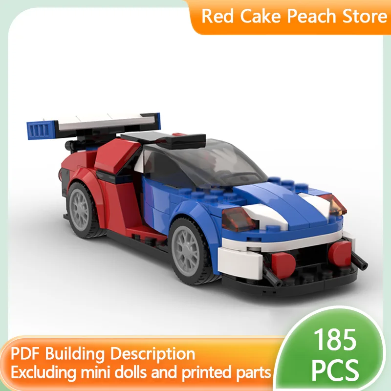 

Speed Racing Car Model MOC Building Bricks GT High-Performance Racing V2 Modular Technology Children Holiday Gifts Assemble Toys