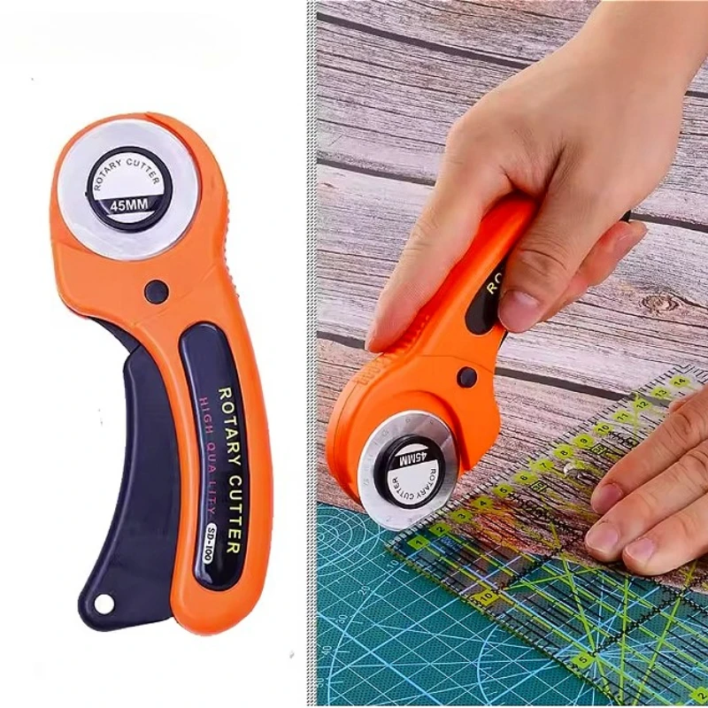 Leatherwork Ruler - Kit de cortador rotativo de 45mm,