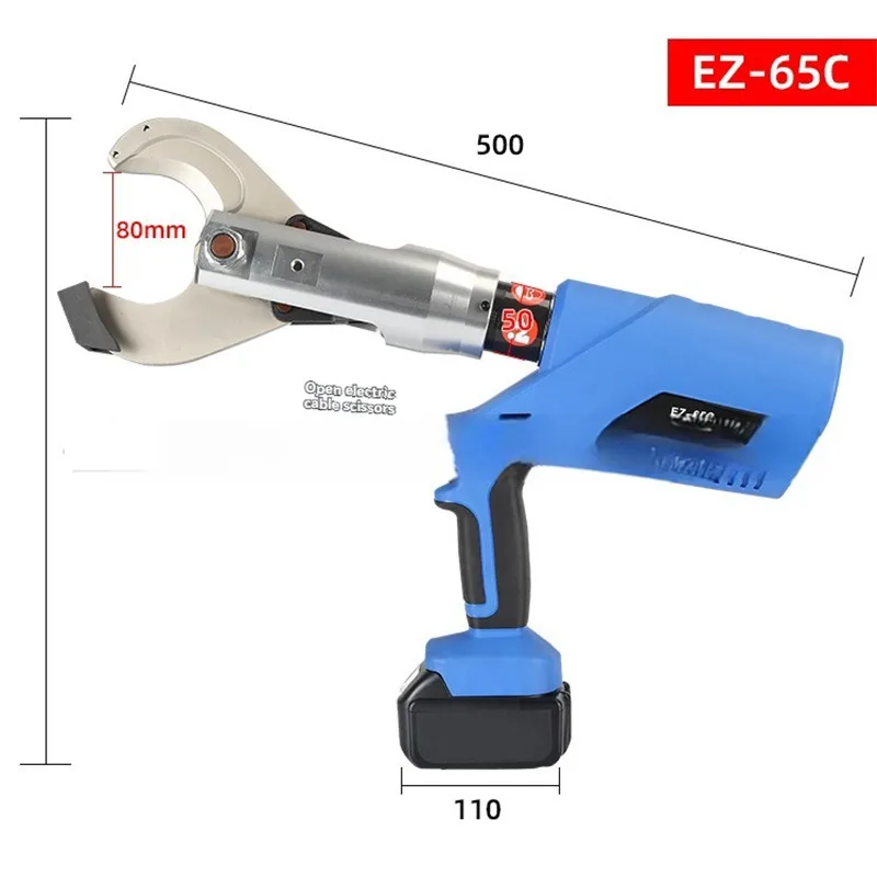 Hydraulic cutting charging cable wire circuit breaker cable cutter electric hydraulic cable cutting tool cable cutter
