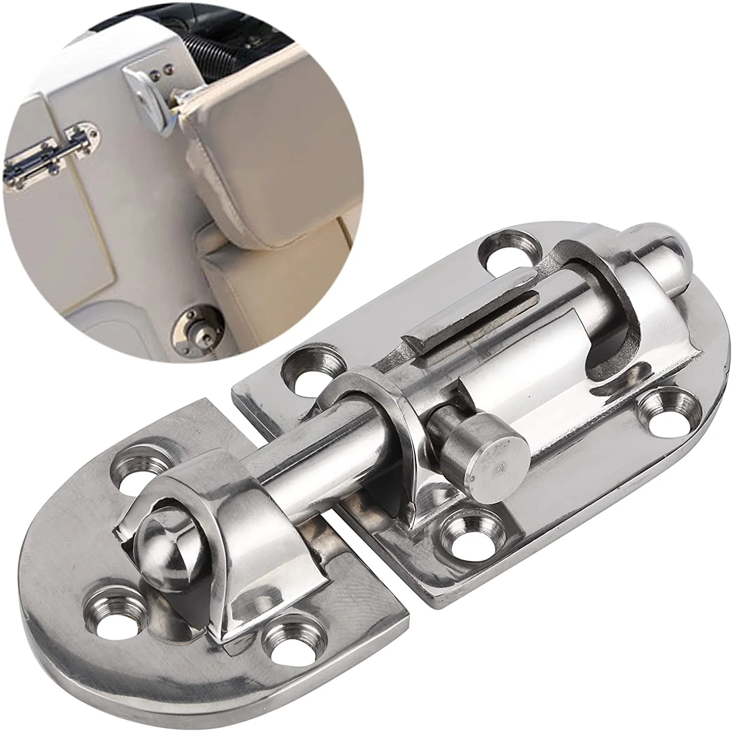 

Морской стальной засов-защелка 316SS для тяжелых условий эксплуатации, для окон/дверей/люков морских судов