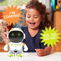 2024 New Early Education Intelligent Space Robot Toy Singing Dialogue Voice Control Touch Control Intelligent Robot Boy Gift