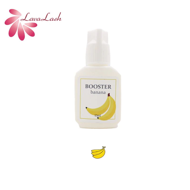 Korea Original Booster Banana Primer for False Eyelashes Extension Accelerate Drying Extend Duration Banana Flavor