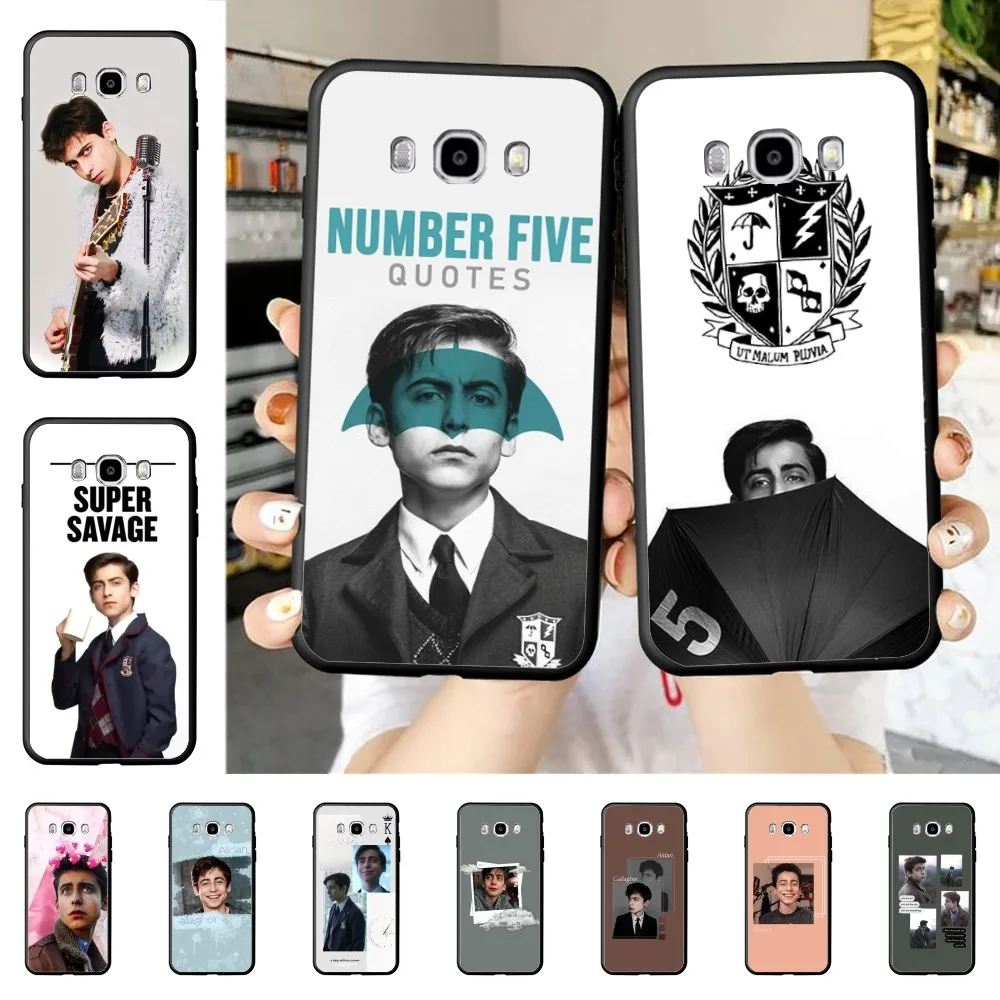 Number Five Aidan Gallagher Phone Case For Samsung J 7 plus 7core J7 neo J6 plus prime J6 J4 J5 Mobile Cover