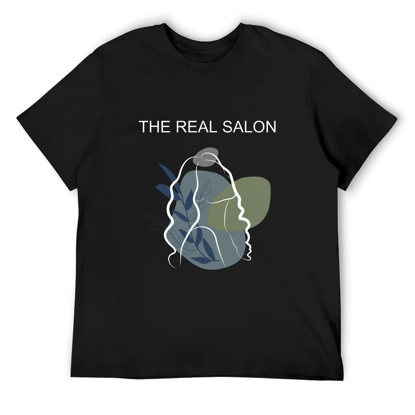 The Real Salon T-Shirt boys animal print vintage graphic tee men t shirt