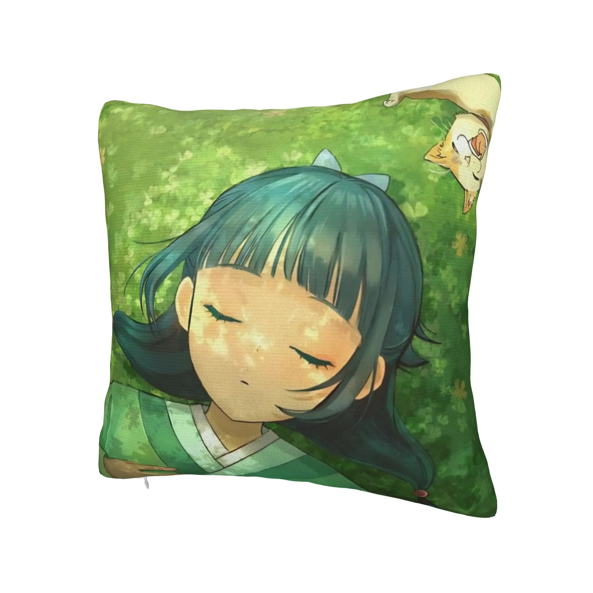 The Apothecary D-Diaries Maomao  Pillow Cover Merch Printed Cushion Cover Decor  Throw Pillow Case Cover Home Multi Size