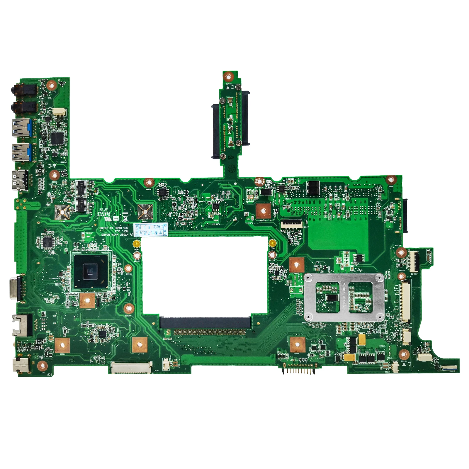 Imagem -03 - Akemy para Asus N75sf N75sl N75s N75 Laptop Motherboard N75sf Rev 2.2 Totalmente Testado