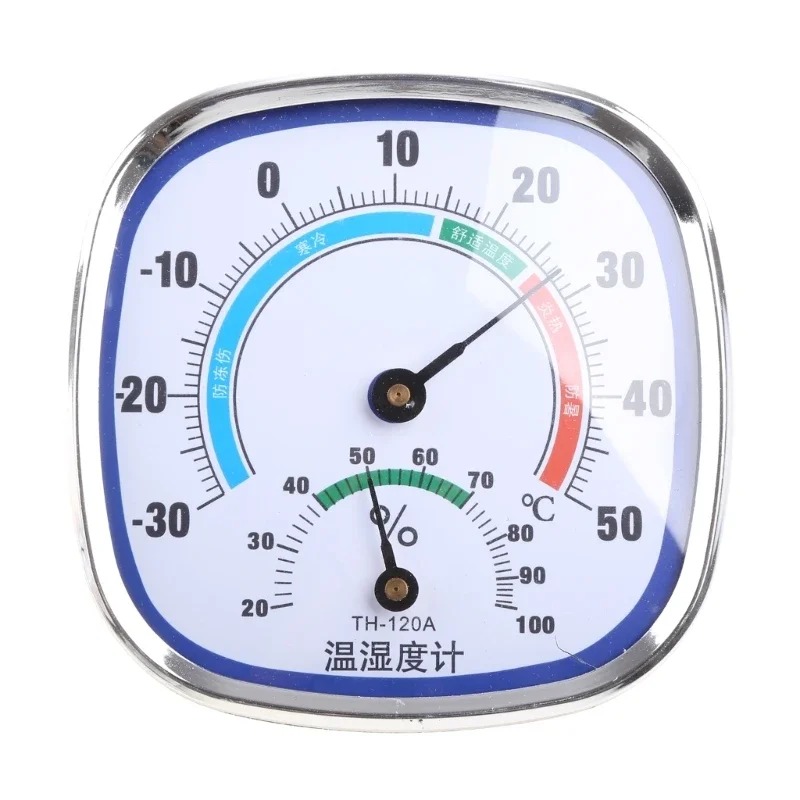 Practical Analog Humidity Gauge Temperature Thermometer Hygrometer Home