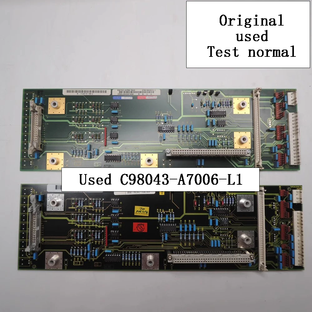 Used Siemens 6SE70 series inverter IVI interface board backplane 6SE7031-2HF84-1BG0 old version