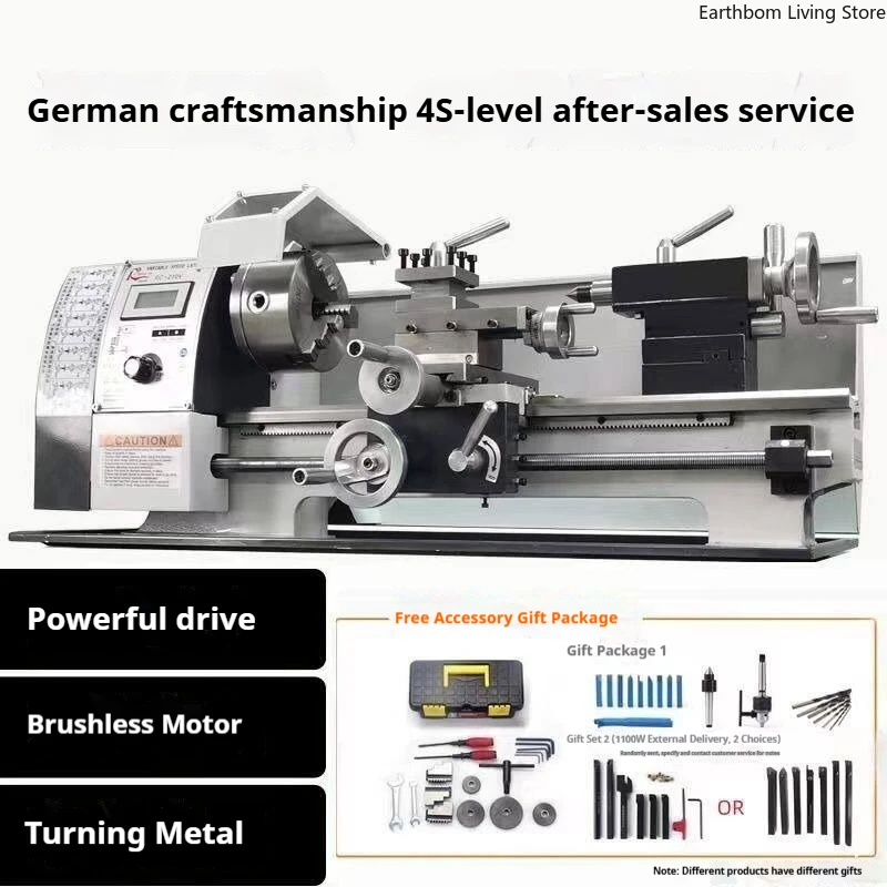 Mini Woodworking Mini Lathe Prayer Beads - Multi-functional Mini Lathe Practical Commercial Machinery Tornio Compatto ZY60XXCC