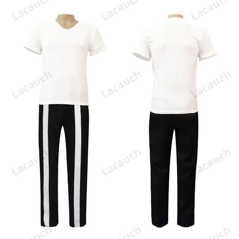 CosplayAnime mon héros académique Kaminari Denki Cosplay Costume perruque courte épingle à cheveux noir uniforme Costume Halloween fête Costume tenue