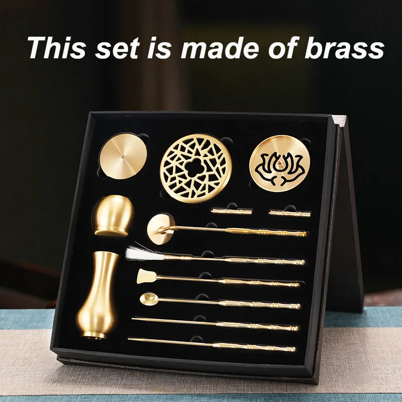 

Incense Powder Making Kit Incense Burner Incense Tools Set Handle Incense Mould for Yoga Meditation Home Fragrance Relaxation