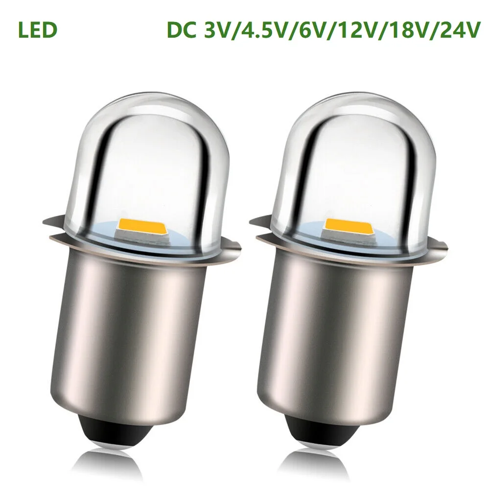 Lâmpada led e10 3v 4.5v 6v 12v 18v branco quente miniatura atualização lâmpada substituição para tocha lanterna farol motor bicicleta