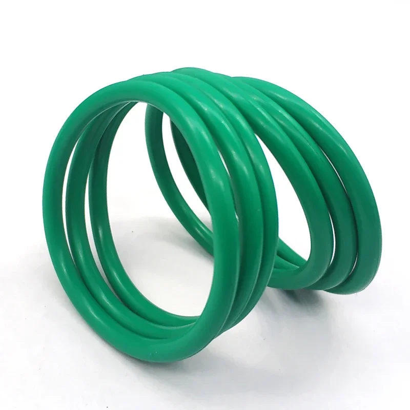 FKM Green Fluorine Rubber O rings Seals CS 1.5mm OD 7-22mm ID 4-19mm O Ring Seal Gasket Oil Resistant Acid & Alkali Resistant