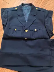 Chinese Air Service Uniform Blue Suit Informal Dress Men Spring Include Cloth Hat Accessories New