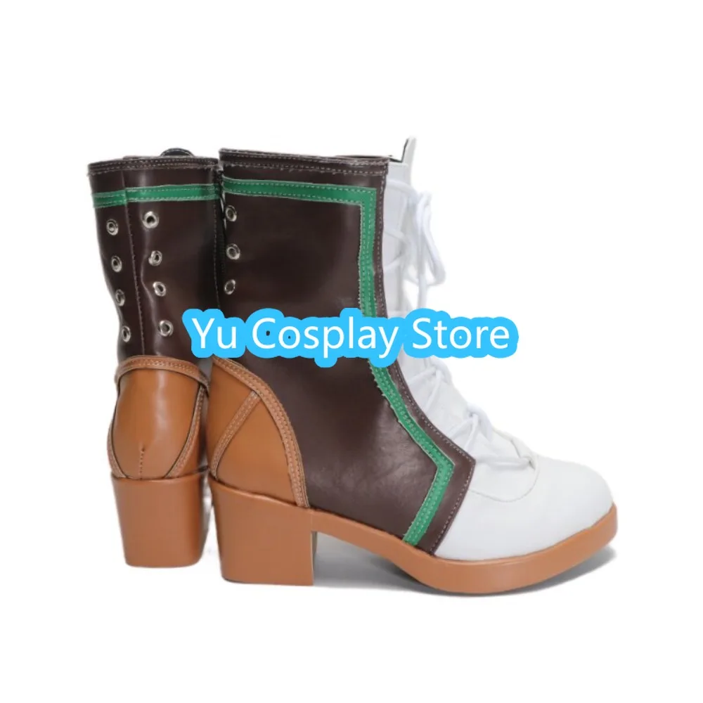 An Shiraishi Cosplay Shoes Project SEKAI COLORFUL STAGE Sunflower Women High Heels Custom Made Anime Party Shoes Boots