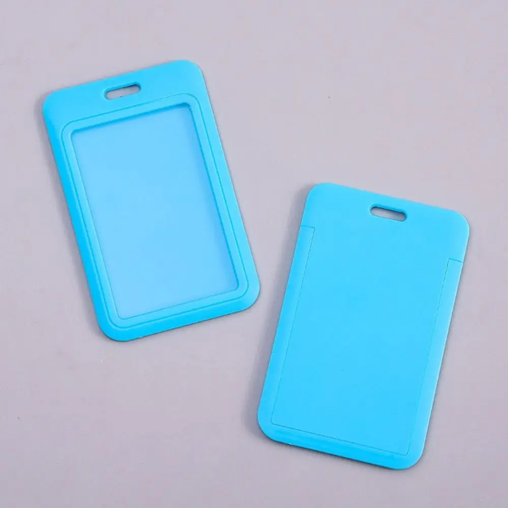 Cute Plastic Business Card Holder Credit Card Holders ID Card Sleeve Student