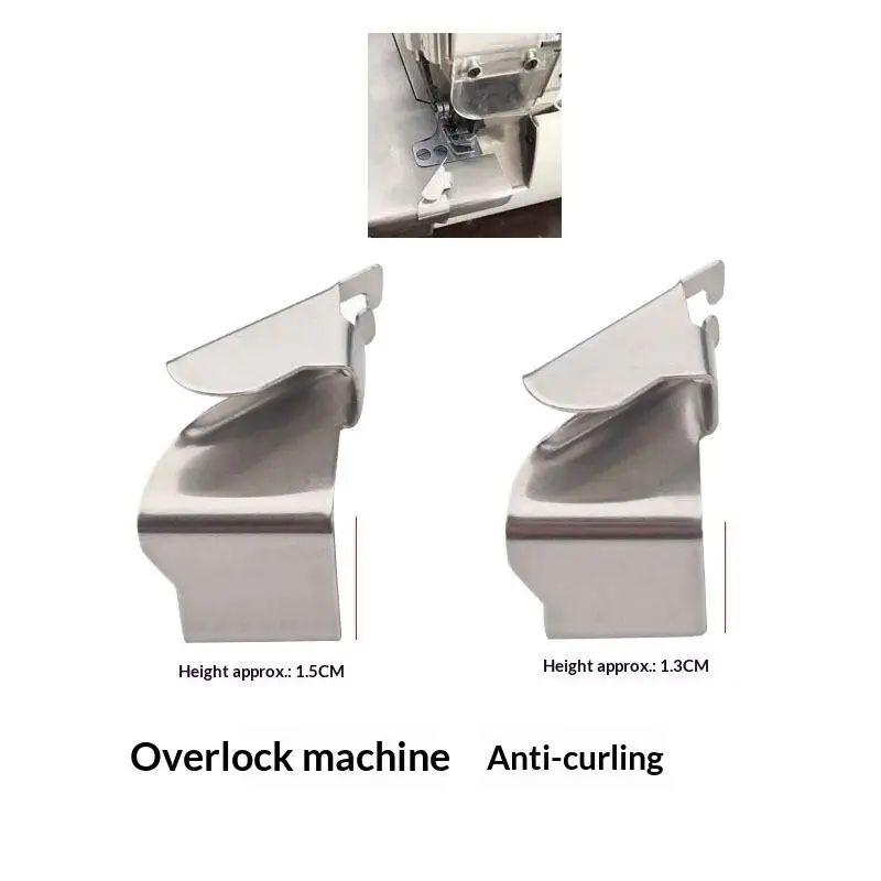 

Seam Guide Overlock Sewing Machine Industrial Hemmer Folder Lap Seaming Equipment Parts