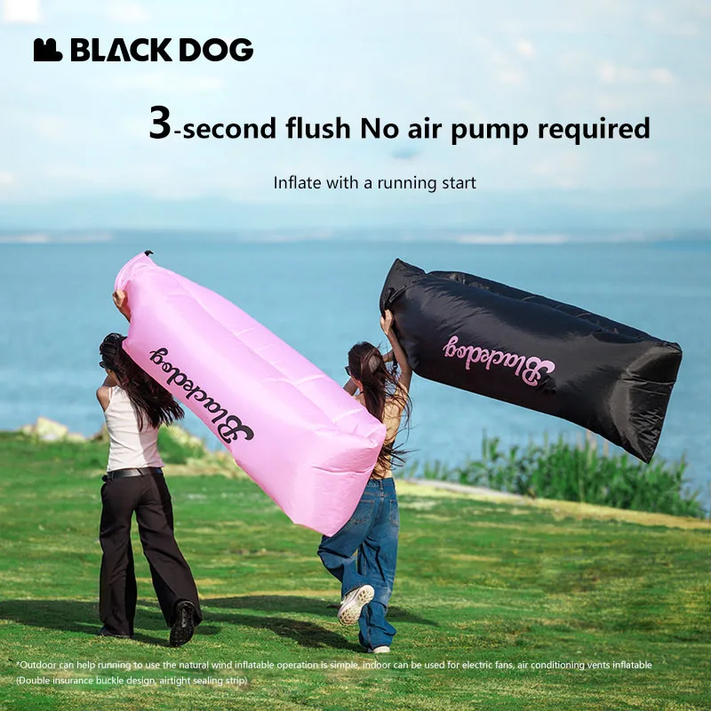 Blackdog Inflatable Sofa Bed Air Sofa for Home 840g Camping Ultralight Portable Beach Sofa Mattress Couch Sofa Chair