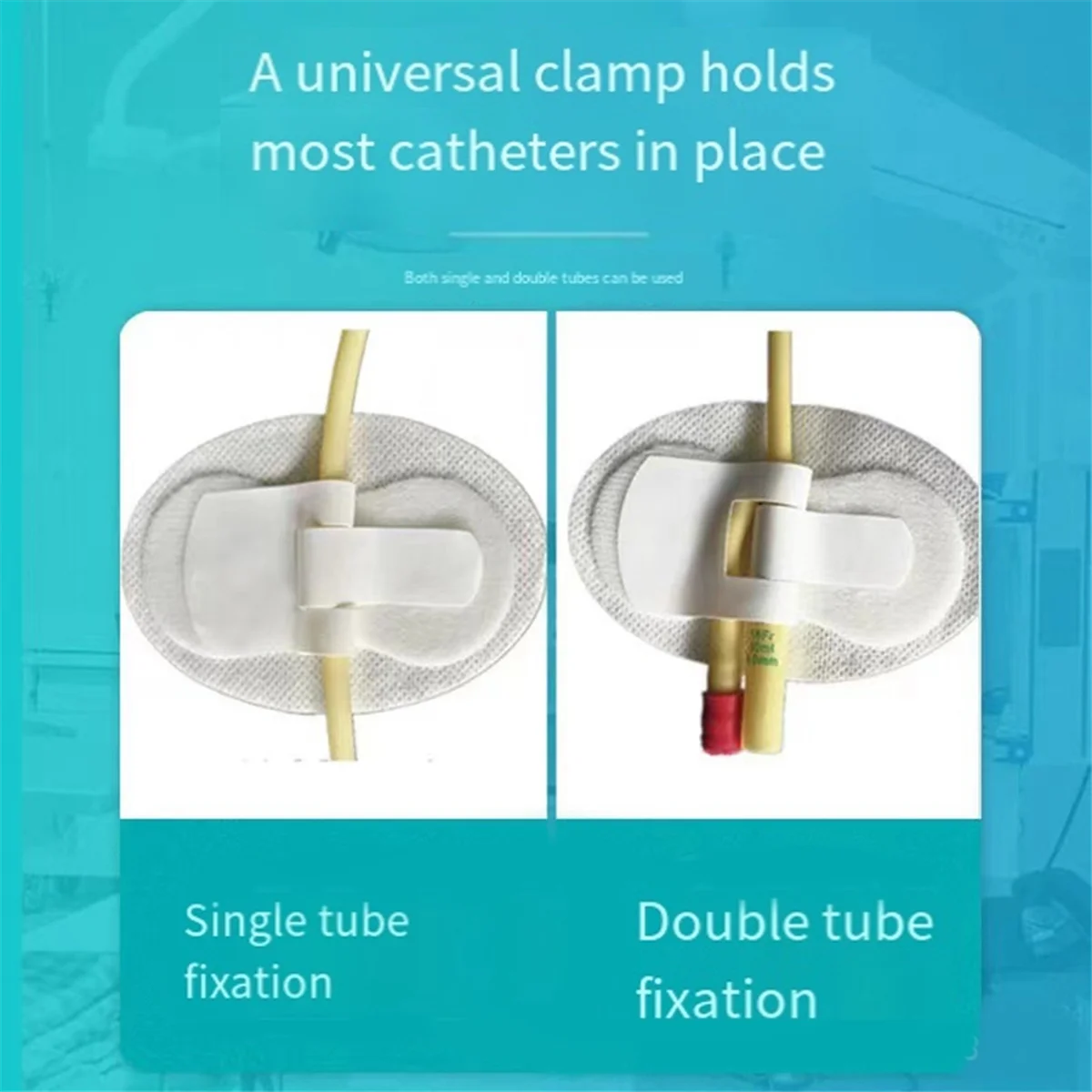FLLF 20Pcs Catheter Stabilization Device Legband Holder Sticker Catheter Tube Holder Catheter Legband Holder Sticker