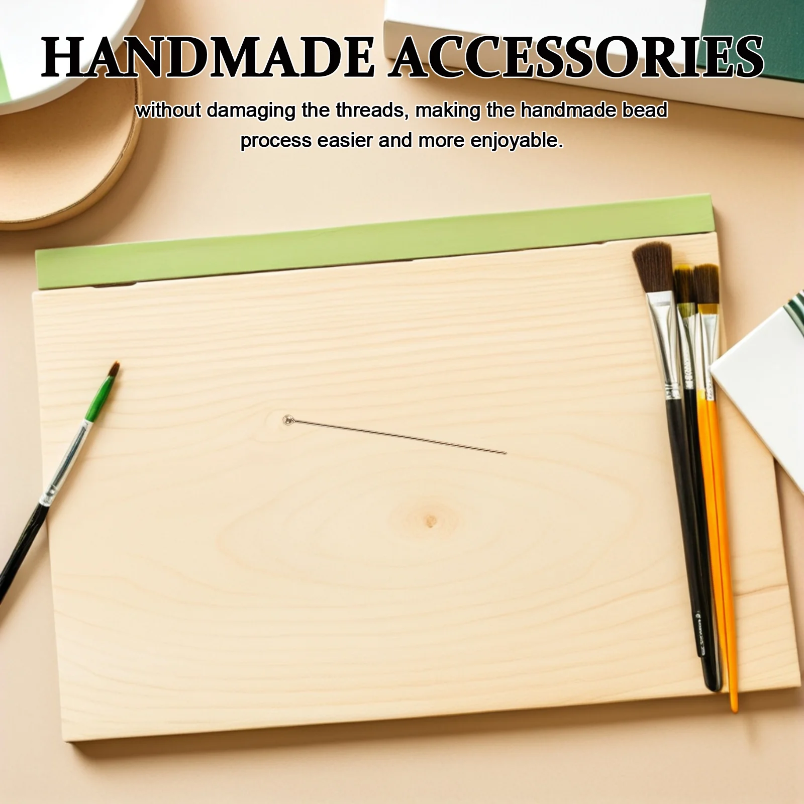 100 قطعة دبابيس الديكور الفولاذ المقاوم للصدأ الكرة رئيس عصا دبابيس Diy بها بنفسك صنع المجوهرات الحرف أقراط القلائد خرز تميمة #4