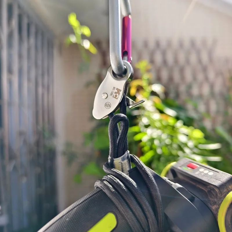 Adjustable hand rope, electric tool descent device, anti fall rope, high-altitude operation, anti slip buckle, anti slip